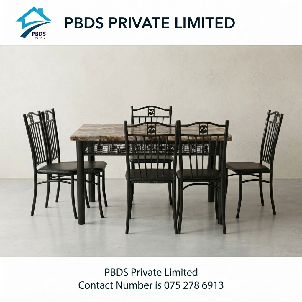 SEETEC DINING 6 SET MOCHA DS25084E-7